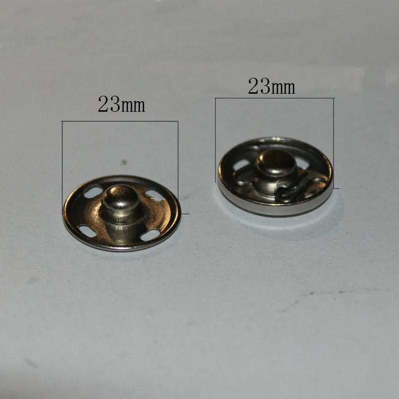 

High-grade metal hidden-interlocking button baby buckle snap fastener snap button press studs 23mm 50set