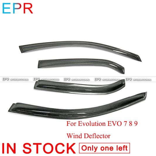 Для Evolution EVO 7 8 9 ветрозащитная дефлектор из углеродного волокна для Mitsubishi