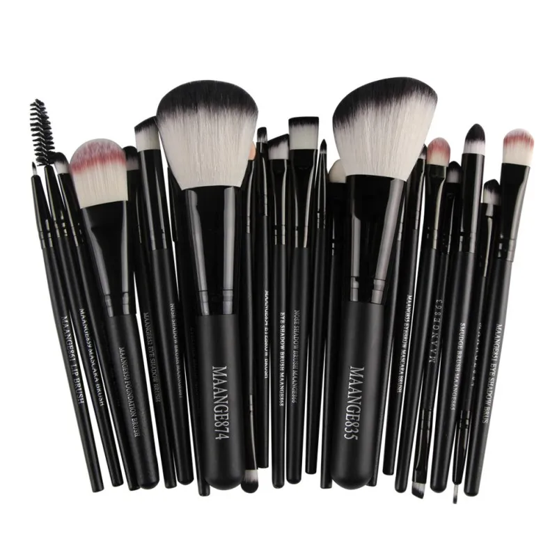 

Pro 22Pcs Cosmetic Makeup Brushes Set Bulsh Powder Foundation Eyeshadow Eyeliner Lip Make up Brush Maquiagem Top Quality