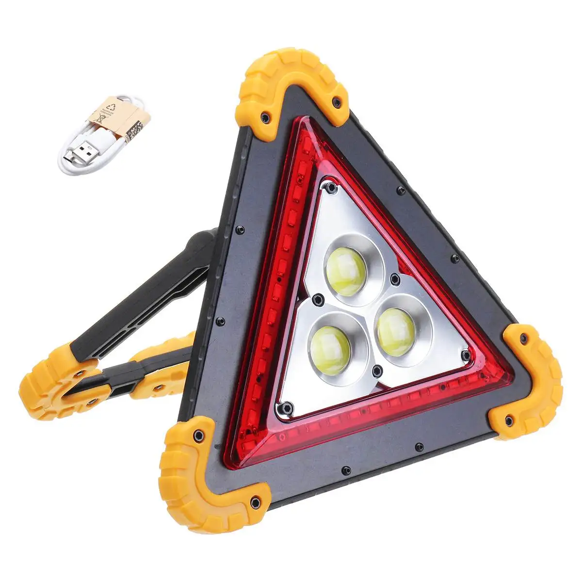 

50W COB LED Rechargeable Work Light Emergency Lamp Hand Torch Camping Tent Lantern USB Charging Portable Power Bank Searchlight