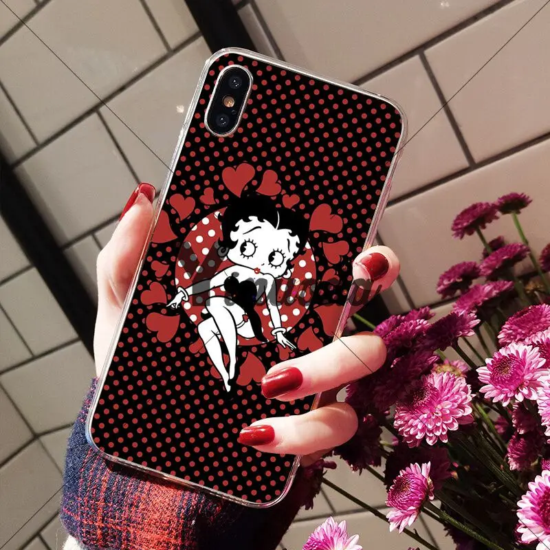cartoon cute Betty boop