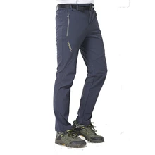 Походные кальсоны для мужчин's Спортивные штаны ветрозащитный термальность Кемпинг пеший Туризм мужские брюки