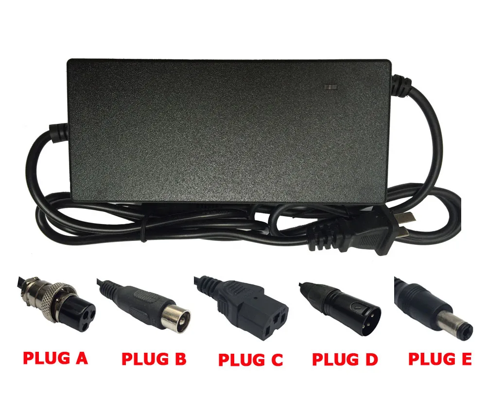 E bike Scooter 36V 2.5A DC 42V LI ION BATTERY CHARGER Lithium Battery Charger For Electic