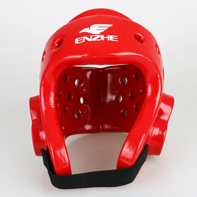 Free shipping good quality taekwondo helmet Red Blue karate head guard