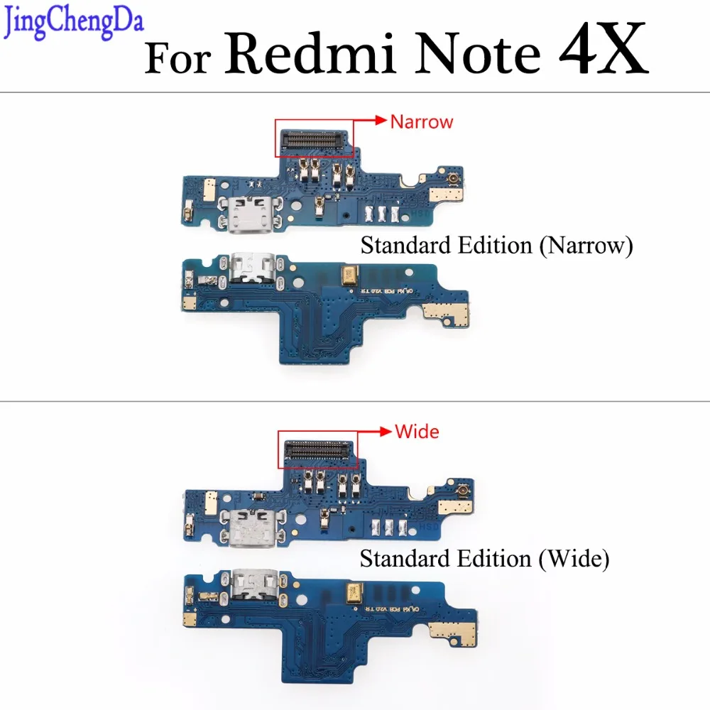 Плата микро зарядного устройства JCD с USB разъемом для Xiaomi Redmi Note 4x x20 зарядный