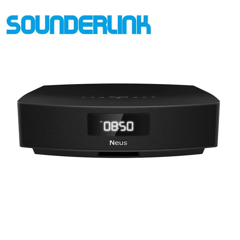 Sounderlink Neusound Neus HiFi Bluetooth колонки система Саундбар soundbase домашний кинотеатр для спальни ТВ с FM будильником