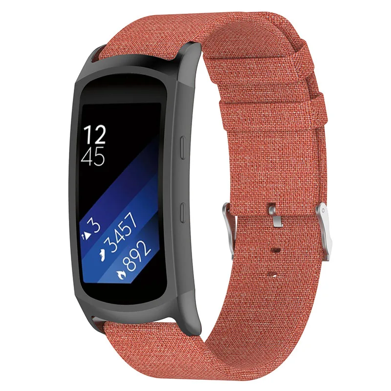 Сменный ремешок для наручных часов из парусины Samsung Gear Fit 2 Pro R360 R350 R365