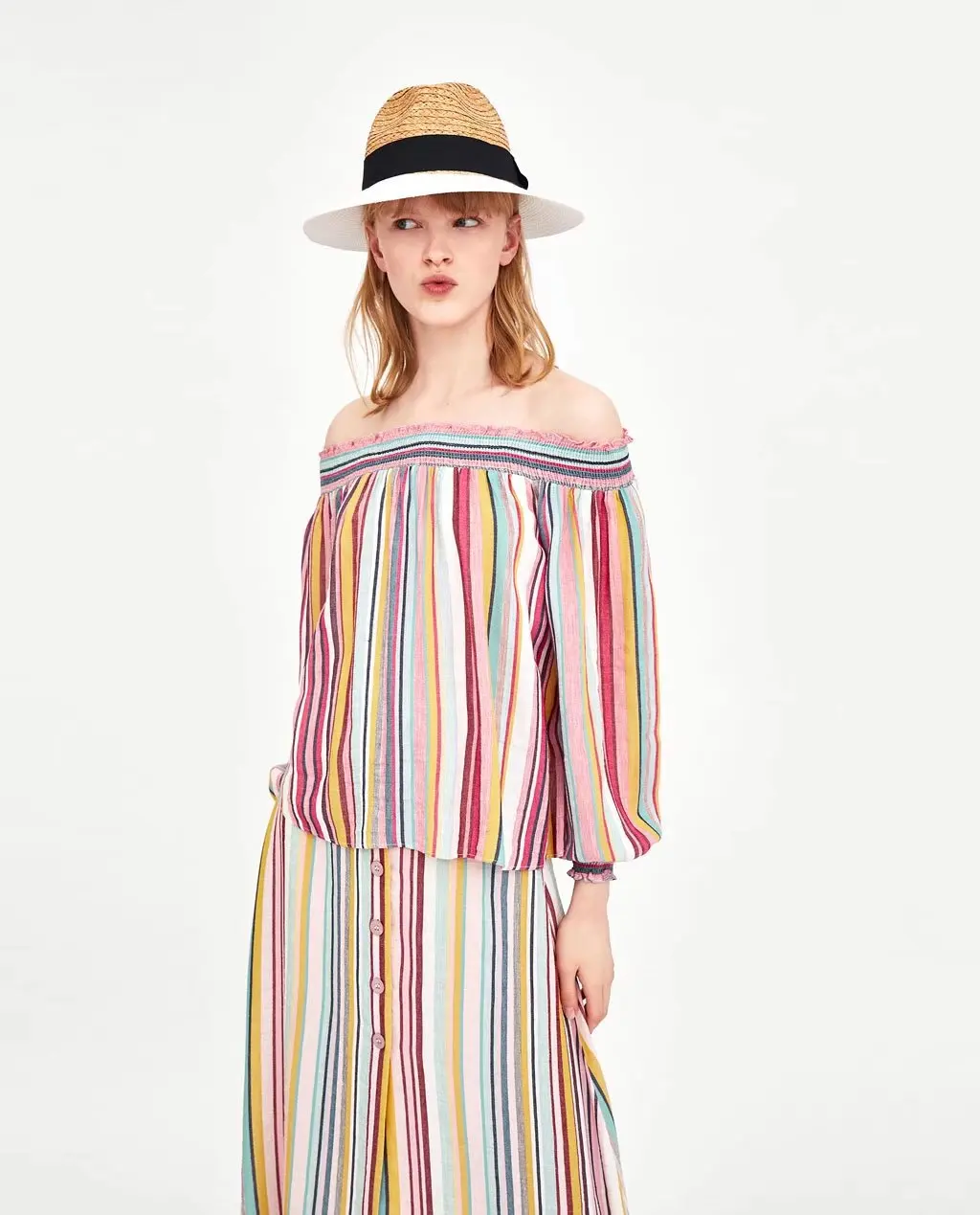 Blouses Casual Shirt Women Striped Button Casual Women Tops And Blouses 2018 Blouse Long-sleeved Colorful Striped
