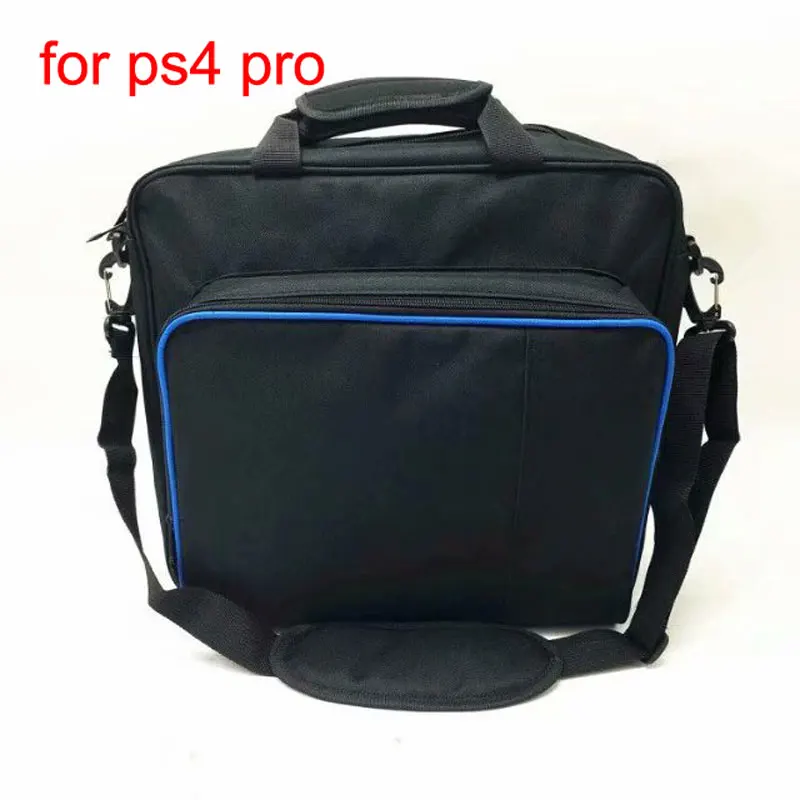 black for ps4 pro Новая сумка для PS4/PS4 PRO, тонкий размер, защищающий плечо, холщовый чехол для playstation 4, многофункциональная сумка - Цвет: black for ps4 pro
