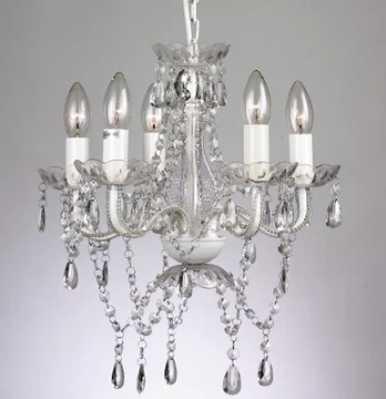 Современная модная разноцветная/Розовая люстра детское освещение для спальни