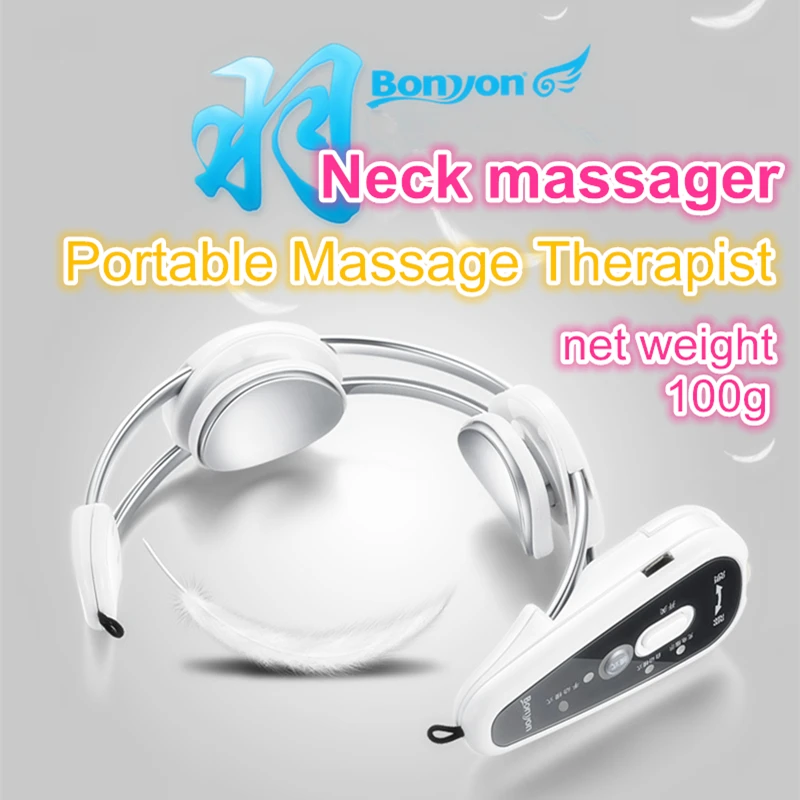 

Wireless Remote Control Portable Neck Massager. Health Care.Cervical Therapy Massage.Lightweight Simulated Massage