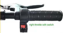 twist Throttle with forward/reverse switch&high low gears switch accelerator grips+3 gears switch scooter ebike tricycle parts