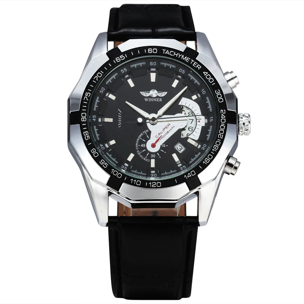 

2016 New WINNER Luxury Sport Clock Men Automatic Watch Skeleton Military Watch Mechanical Relogio Male Montre Watch Mens Relojes