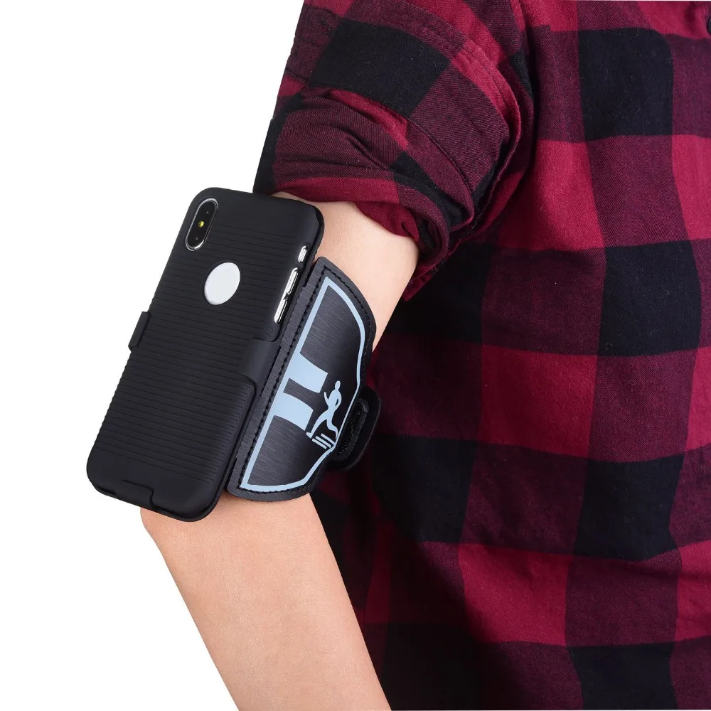 Buy Sport mobile phone case armband For iPhone X Gym