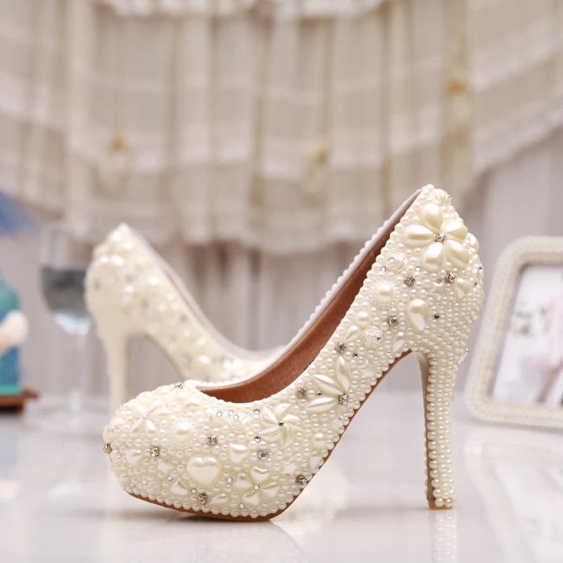 4 Printemps Mariage Plus Fête 14cm D'honneur De La 12cm Talons Ivory Pompes Demoiselle D'adieu 3 Pouces Heels Ivoire 10cm Taille Conception ivory Femmes Heels 4 Spéciale Chaussures Dames Haute wIHPwXq