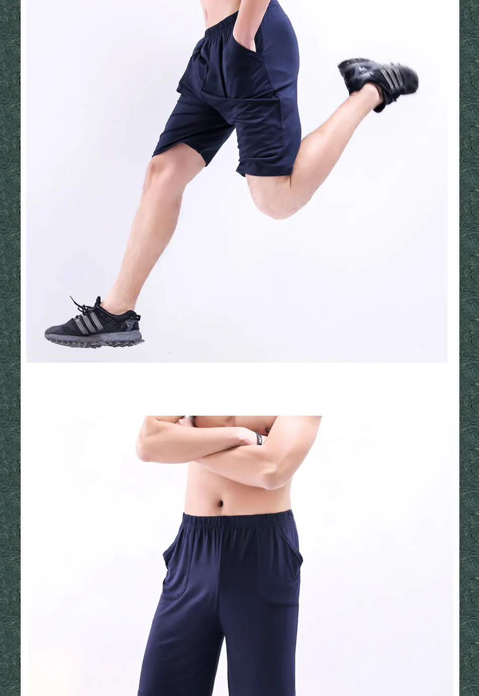 Shorts de praia e surfe