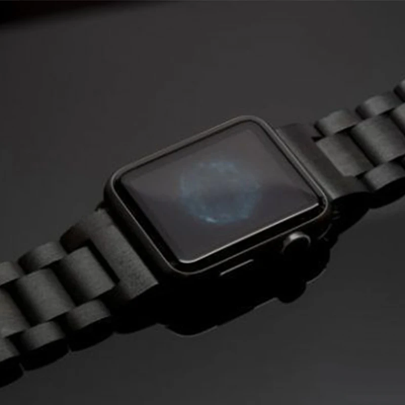 Ремешок для часов из натурального дерева Apple Watch Series 4 40 мм 44 iWatch 1 2 3 38 42 ремешки