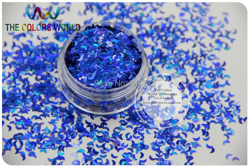 Forma para Decoração de Unhas e Outras Holográfica Paillette Lantejoulas Artes Faça Você Mesmo Decora Tamanho: 3 mm 12 Lua 11 12 holográfica Lua paillette lantejoulas Forma para
