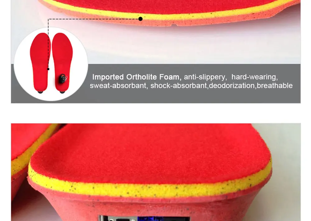 Wireless Controll Electric Heated Insoles_08