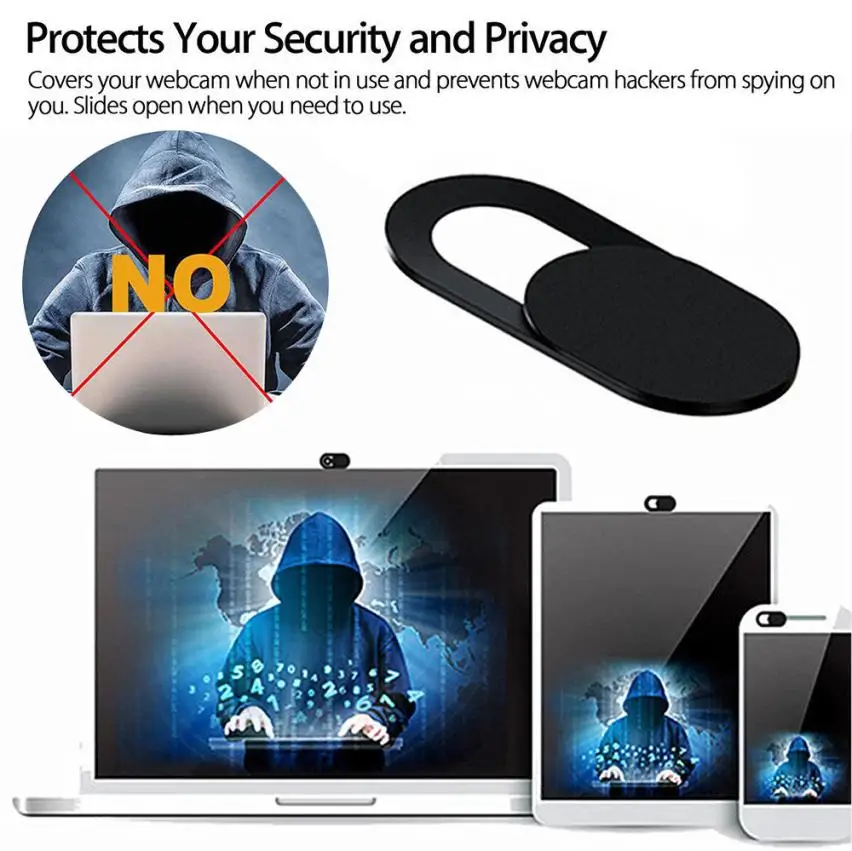 

FGHFG 1PC Webcam Cover Web Camera Privacy Blocker Computer Phone Ultra-Thin Sliding Webcam Cover Cell Phone Adapter Accessories