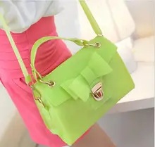 2017 sommer berühmte marke designer frische farbe tasche frauen reißverschluss transparent gelee candy marke kleine handtaschen bolsas de marca 45