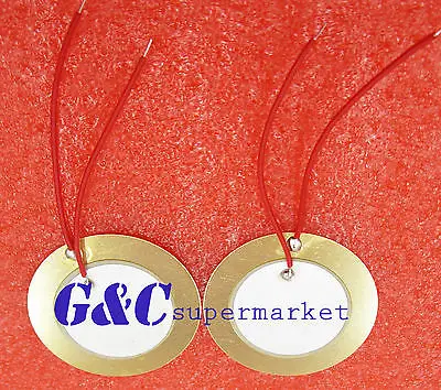 20PCS 35mm Piezo Elements buzzer Sounder Sensor Trigger Drum Disc+ wire copper