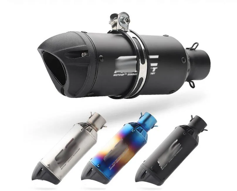 

Universal Inlet 51mm Motorcycle Exhaust Pipe Muffler with DB killer FOR SC Project Laser Exhaust Pipe With DB Killer