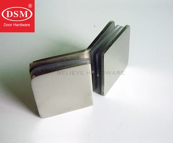 

135 Degree 304 Stainless Steel Corner Clamp Connector For Glass to Glass Fitting DC-1144B