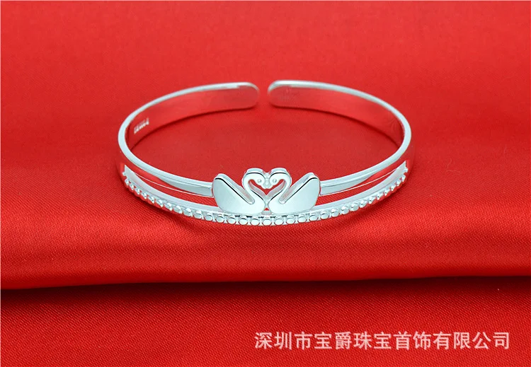 Распродажа женский Александрит armbenen voor vrouwen браслет мода Лебедь Рука играть роль Европы и Fine A берется