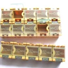 100 х Желтый SMD Электронных Компонентов Мини Ящик Для Хранения