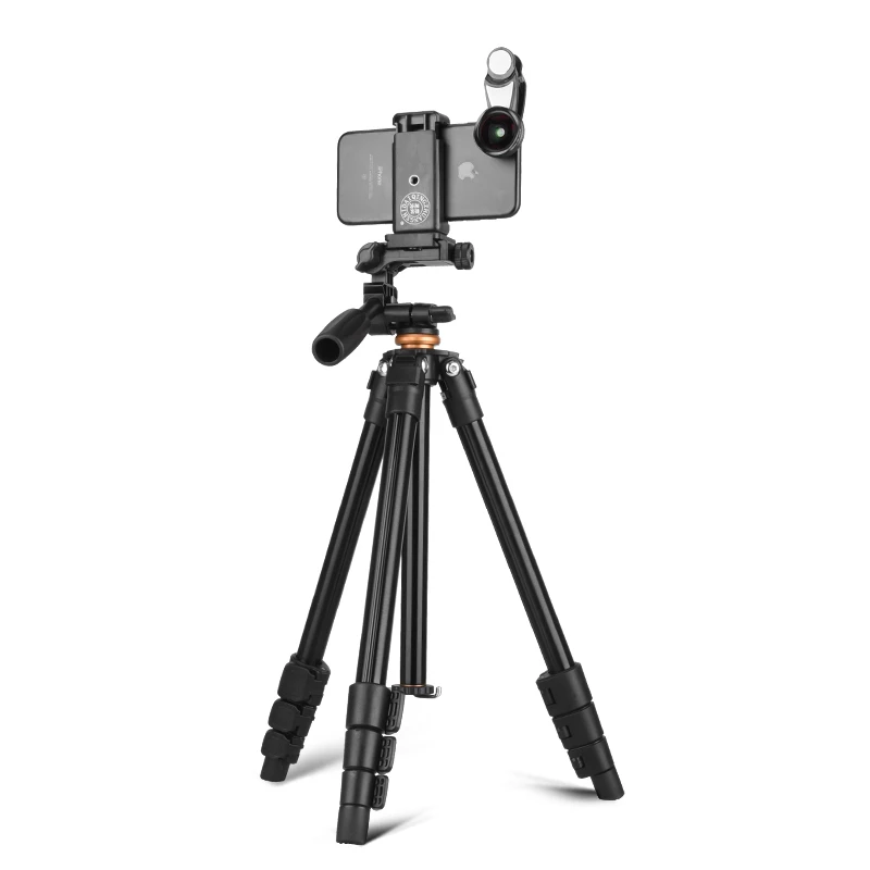2018-New-product-tripod-QZSD-Q160S-Professional-aluminum-digital-video-DSLR-camera-tripod-with-panhead