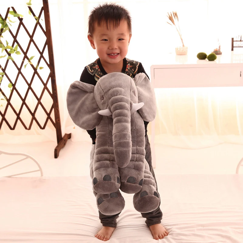 Miaoowa 1PC 40/60cm Infant Soft Appease Elephant Playmate Calm Doll Baby Appease Toys Elephant Pillow Plush Toys for Kids Gift Miaoowa 1PC 40/60cm Infant Soft Appease Elephant Playmate Calm Doll Baby Appease Toys Elephant Pillow Plush Toys for Kids Gift
