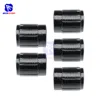 diymore 5PCS/Lot D Type Shaft Encoder Knobs Potentiometer Switch Knob 15mm Dia. x 16.5mm Height Black Metal Cap ► Photo 2/5