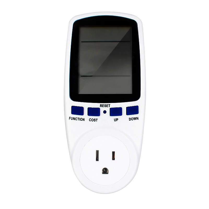 

US Plug Power Meter Energy Watt Voltage Amps Meter with Electricity Usage