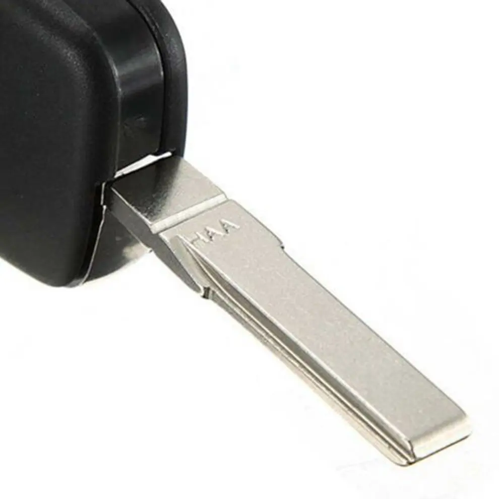 3 кнопки дистанционного ключа брелок Оболочка Чехол лезвие Haa Подходит для Audi A2 A3 A4 A6 A8 Tt складной ключ Чехол протектор