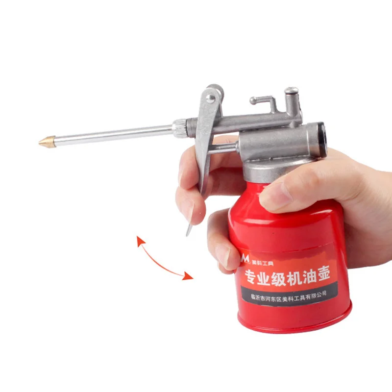 

Car Hardware Tool Transparent Oil Can Plastic Hose Refueling Pot High Pressure Oiler Oil Grease Gun Auto Accessories Oil Pump