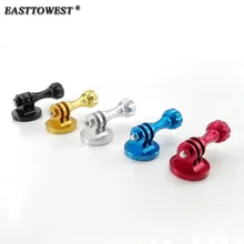 Easttowest CNC Aluminum Alloy Gopro Mount Tripod Adapter for Gopro Hero 4 3 Xiaomi Yi Sjcam Sj4000 Sj5000 Sj7000 Action Camera