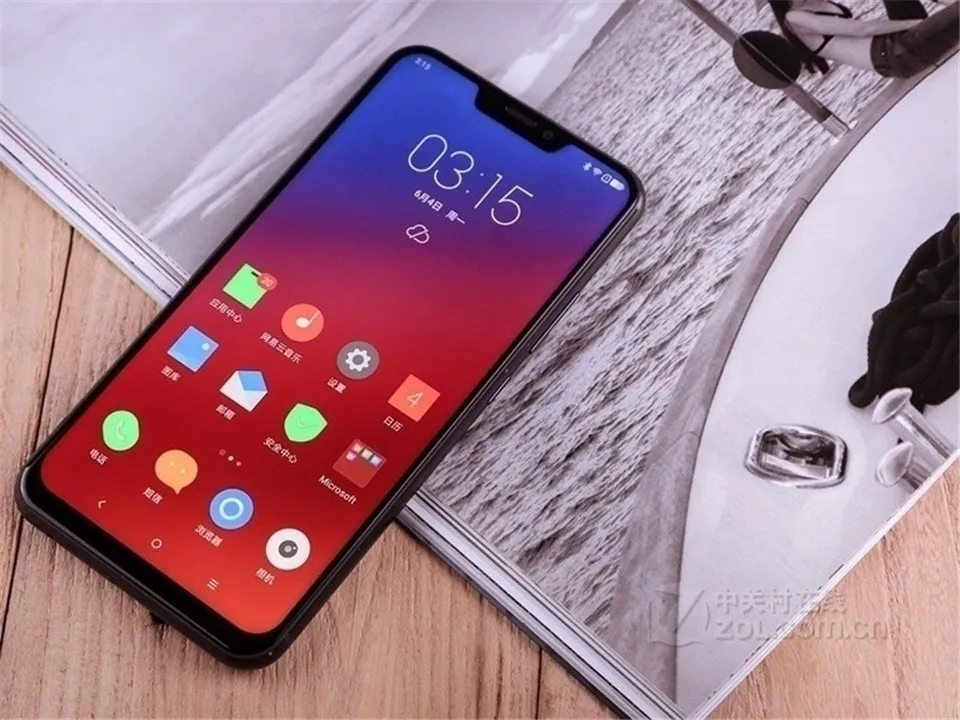 Lenovo Z5 Смартфон Android L78011 Celular открыл мобильный телефон 6,2 "Восьмиядерный 6 ГБ Оперативная память двойной Камера 16MP отпечатков пальцев Face ID