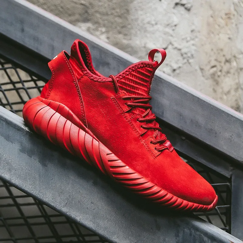 

2019 New Lace Up Slip On Men Running Shoes Soft Platform Harajuku Streetwear Sneakers Trainer Outdoor Workout Jogger Sport Shoes