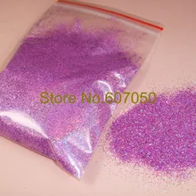 50 грамм 0,2 мм(1/12") 008 дюймов голографический лазер Сиреневый Цвет Сияющий тонкий блеск для ногтей порошок для ногтей DIY Блестки для рукоделия