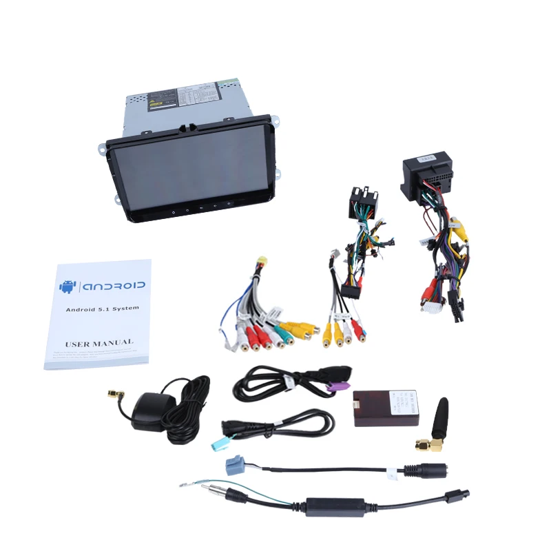 Flash Deal 9 Inch Android 9.0 Car Player For VW Polo Golf Passat Tiguan Skoda Yeti Superb Rapid Fabia Octavia With GPS Radio Carplay 4
