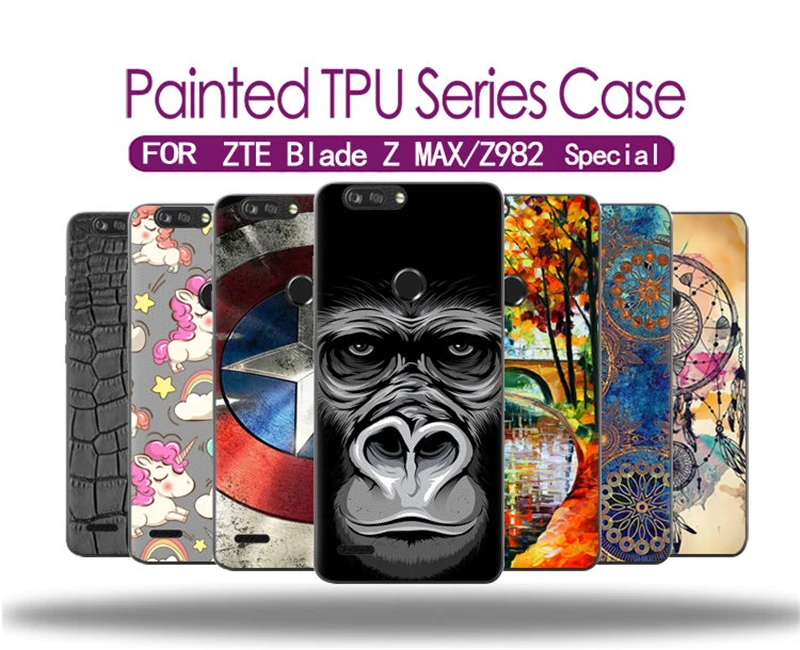Phone Case For ZTE Blade ZMAX Z982 Z MAX  (1)