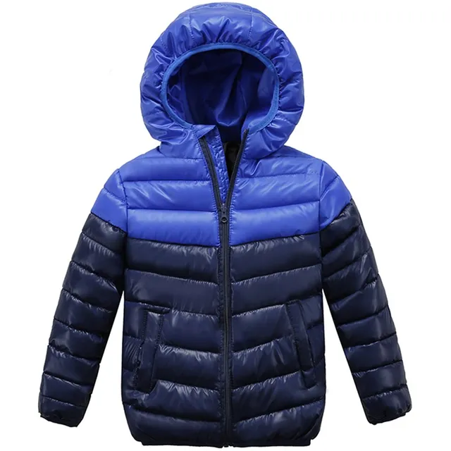 Buy Kids Solid Children Warm Outerwear Children Jackets For Boys & Girls Hooded