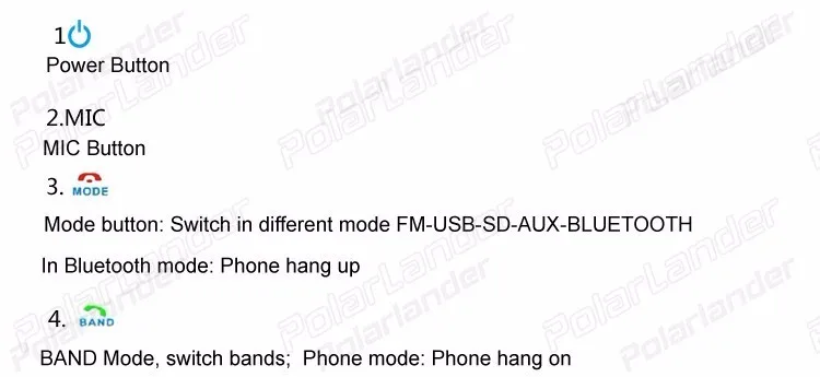 12 В автомобильное радио bluetooth MP3 автомобильное аудио плей в 1 din USB/SD MMC порт автомобиль в тире с дистанционным управлением Поддержка Bluetooth радио