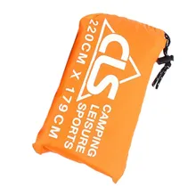 Тканевый брезент для кемпинга, коврик для пикника, навес, дождевик, водонепроницаемый, 330 г, зеленый, оранжевый,#4S04