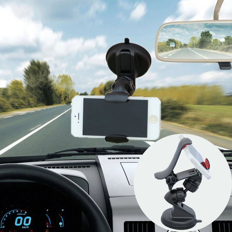 

Car Windshield Dashboard Phone Holder Mount Cradle Sticky Suction Cup Stand Kit for iPhone 4 4s 5 5s 6 plus Samsung LG G3 G2
