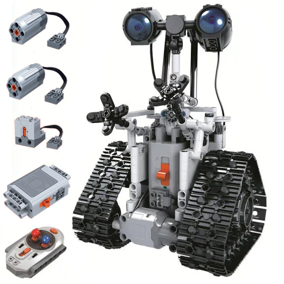 

Electric Remote Control Robots Compatible Robot Technic Model Building Blocks 432 Pcs Bricks Boy Birthday Gift Toys
