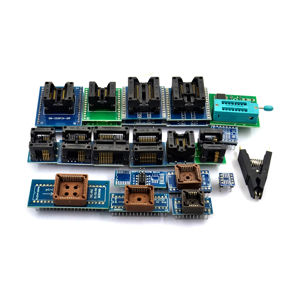 2020 100% оригинальный V10.37 TL866II Plus универсальный программатор minipro TL866 nand flash AVR PIC Bios USB