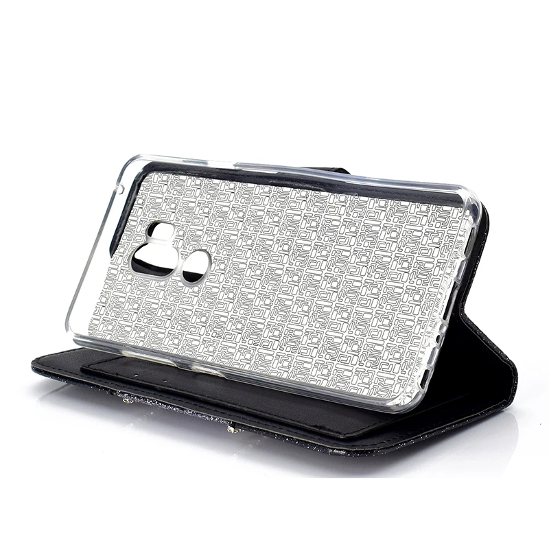 KEFO Bling Glitter Wallet Case For LG G7 Diamond Flip Mirror Cover For LG Stylo 4  K8 2018  K10 2018 Card Holder Coque Capa    (12)