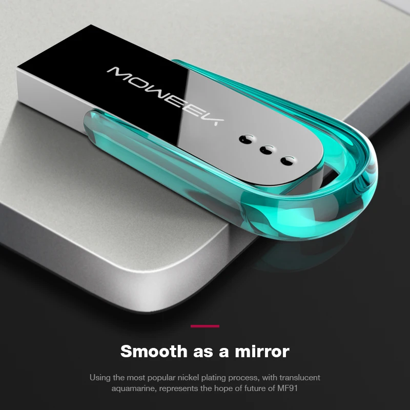 USB флеш накопитель Moweek Future MF91 металлический на 32 ГБ 128 64 16 8 usb флешка
